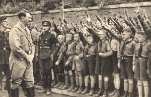 Adolf Hitler y los niños